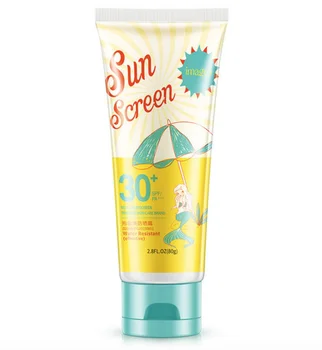 

Images Facial Sunscreen Cream SPF30+ Isolation UV Sunblock Body Sunscreen Concealer Water Resistant Sunscreen Cosmetics