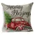 Christmas pillowcase Santa Claus sofa car cushion home decoration linen cushion cover Christmas gift 2021 new 14