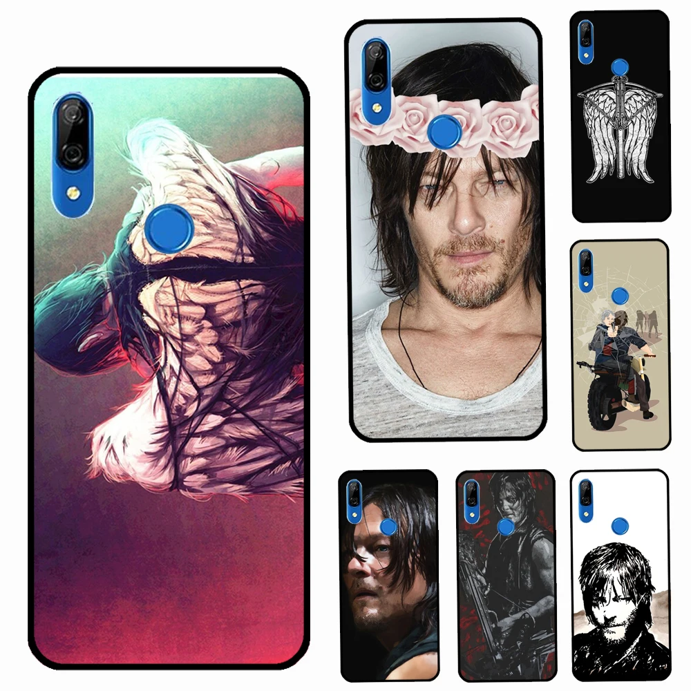 Чехол Ходячие мертвецы Дэрил Диксон для Huawei P30 Pro P20 P40 Lite Mate 10 20 P Smart Z 2019 Nova 5T Honor 9X 8X