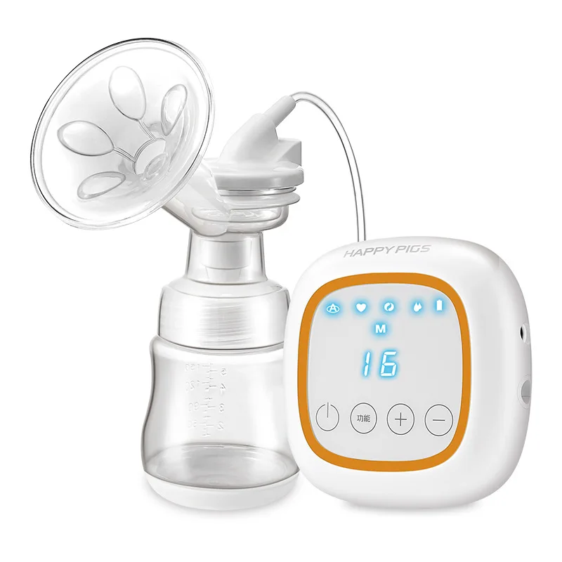 

Chargeable 36 File Smart Electric Breast Pump Mute Milking Touch Screen Galactagogue Massage Open Milk Storage