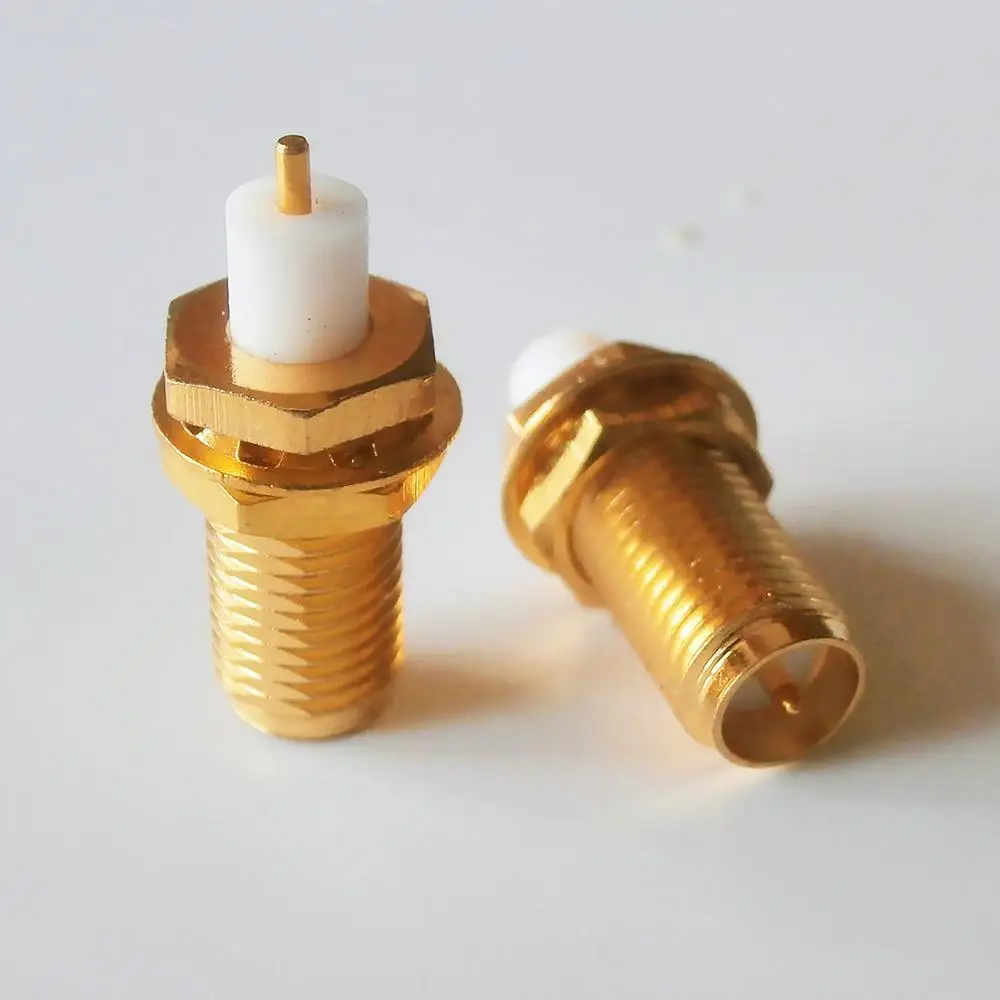 1 шт. Разъем RF гнездо RPSMA RP SMA с уплотнительным кольцом переборка панель гайка
