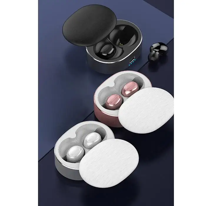 Мини TWS гарнитуры стерео беспроводные Bluetooth наушники в ухо стерео шум наушники с шумоподавлением с зарядным устройством спортивные наушники