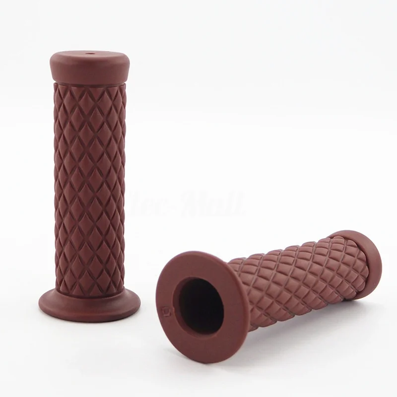 

Motorcycle Grips 7/8" 22mm Brown Handlebar Hand Grip handle bar grips ends for GSXR600 GSXR750 GSXR1000 suzuki hayabusa gsxr1300
