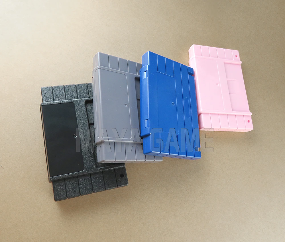 

OCGAME USA Version Card Housing Shell Case Cover for SNES SFC Game Cartridge Box with 2 Screws