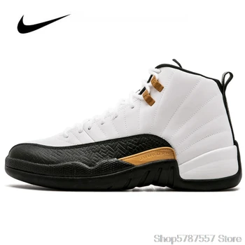 

Women Sneakers Nike Air Jordan 12 Retro Chinese New Year Men's Jordan Shoes Basketball Shoes High-top Jordan Shoes 881427-122