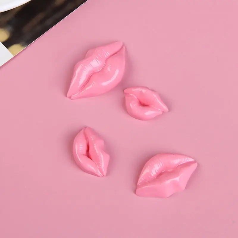 4 размера DIY сексуальный поцелуй губы рот формочка для силиконовой Подвески Смола Изготовление ювелирных изделий