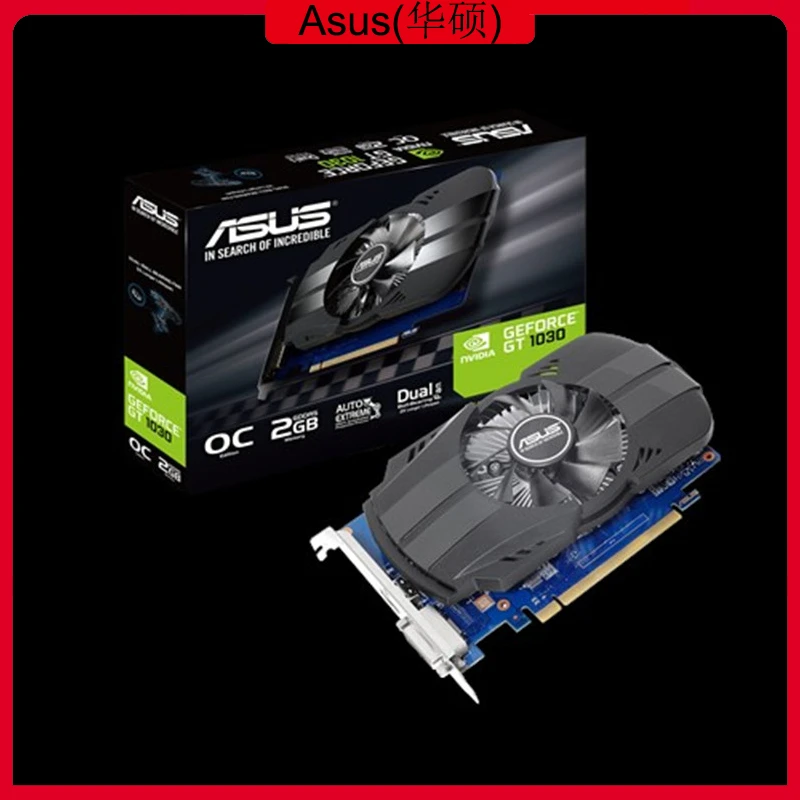 Asus Ph Gt1030 O2g Graphics Card Geforce Gt 1030 2gb Phoenix Fan Oc Edition Dvi Video Card Graphics Cards Aliexpress