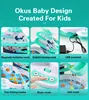 Children's Toys Puzzle Rechargeable Magnetic Fishing Table Slide Game Music Rotating Disc Parent-child Interactive Learning Gift 5