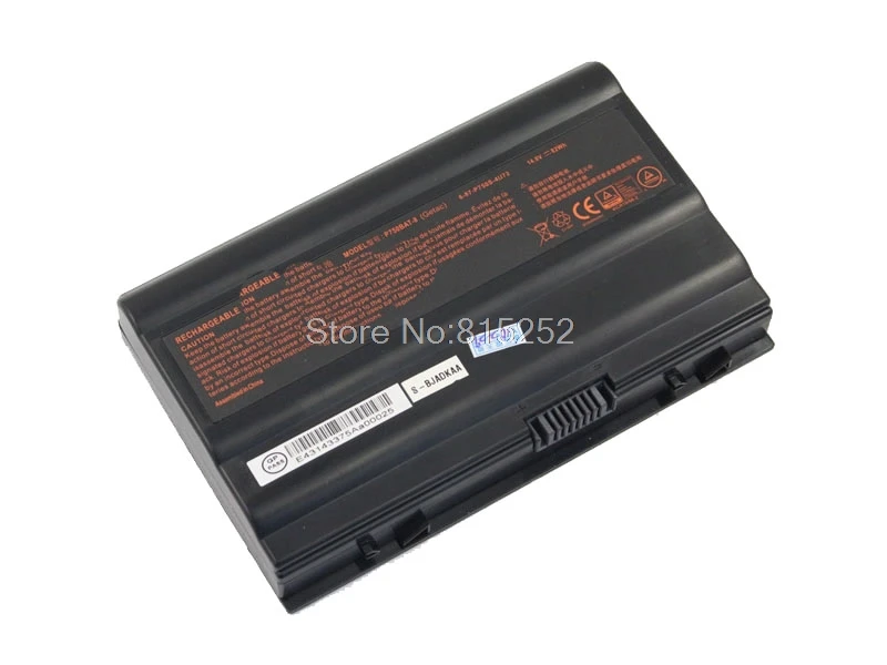 Аккумулятор для ноутбука CLEVO P750ZM P751ZM P771ZM P770ZM P775DM3-G P770ZM-G 14 8 V 5200mAh 82WH Новый |