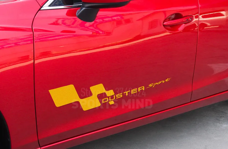 5 пар виниловых автомобилей-Стайлинг для Renault Duster Dacia Duster Stepway GT-line внешние аксессуары Автомобильные Наклейки