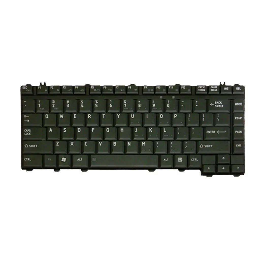 

Black US Laptop Keyboard Replacement for Toshiba Satellite A200 Non-backlit