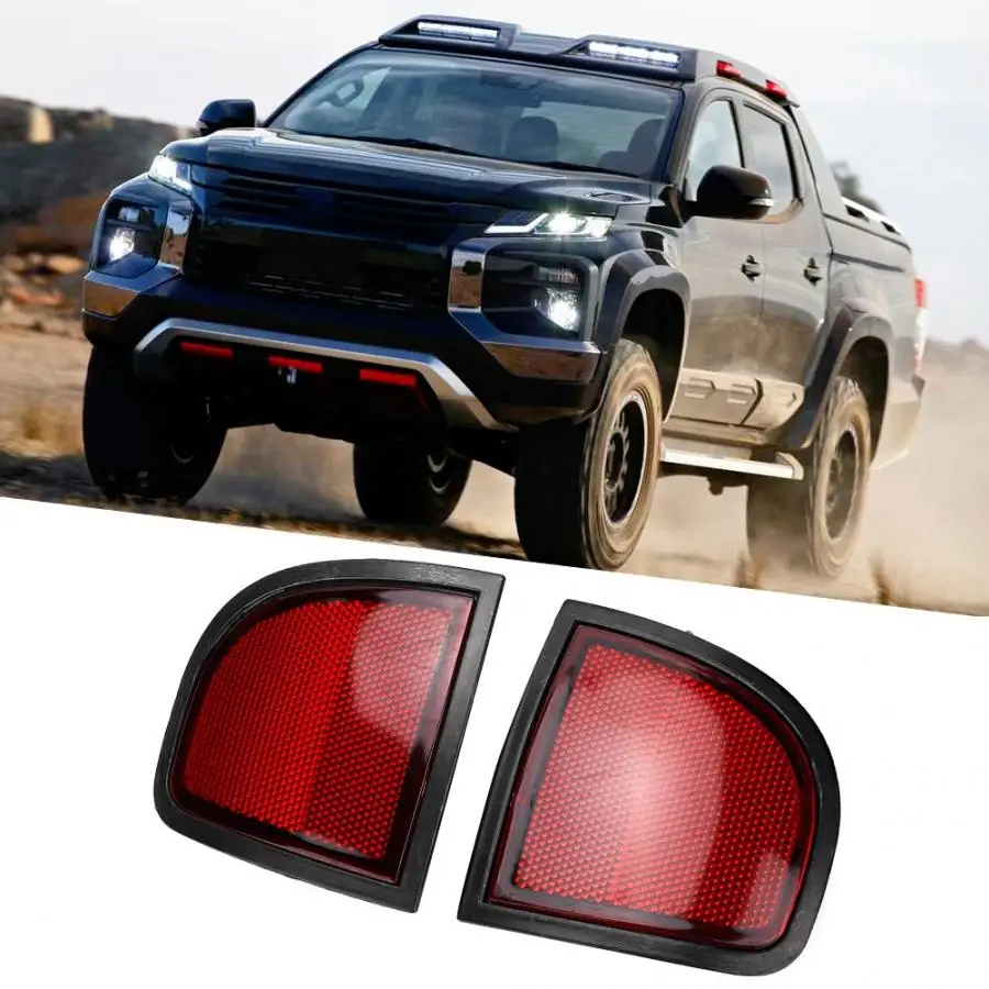 NATURESKY Автомобильный задний бампер отражатель подходит для Mitsubishi L200 8355A015 272247997153/8355A016 252395468803 автомобильный Стайлинг для автомобилей
