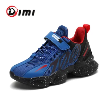 

DIMI 2020 Autumn Children Shoes Boys Sport shoes Breathable Knitting Kids Sneakers Light Non-slip Outdoor Boy Running Shoes