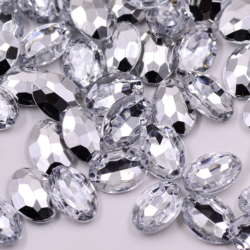 JUNAO-10-14mm-300pcs-Oval-Shape-Crystal-AB-Rhinestones-Pointback-Strass-Glue-On-Crystals-Stones-Fancy (1)