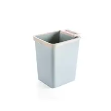  Square Trash Cans Can Put Garbage Bags Rubbish Sorting Storage Bin Living Room Bedroom Creative Small Paper Basket Cleaning Tool 