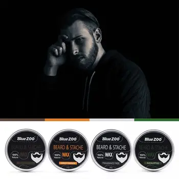 

Men facial beard wax beard care cream tasteless sandalwood orange eucalyptus For Beard Growth And Organic Moustache Wax TSLM2