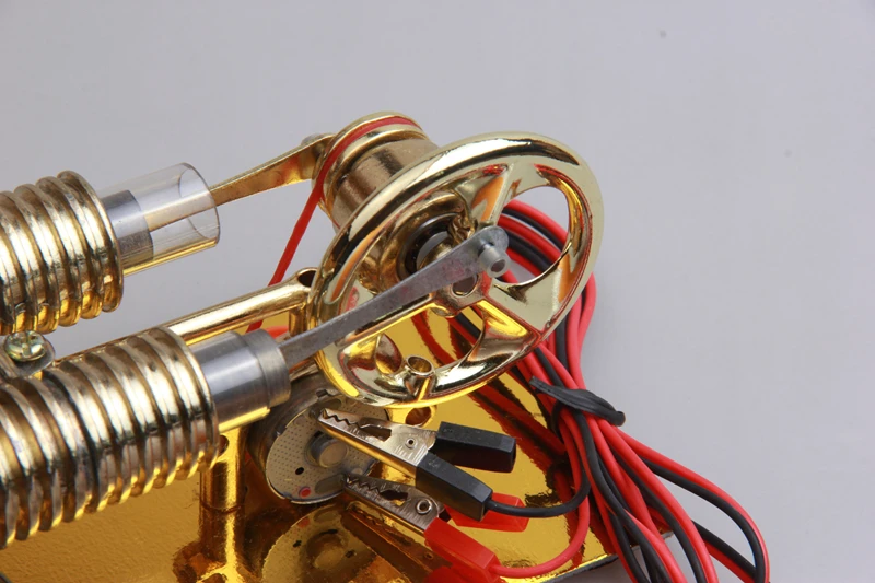 Mini Stirling Engine External Combustion Engine Microgenerator Birthday Present Steam Engine Model Science And School Education (3)