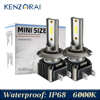 

2pcs auto light Bulbs H4 H7 H1 H8 H9 H11 9006 HB4 9005 HB3 9003 HB2 6000LM 36W 12V 6000K Car LED Headlight High quality