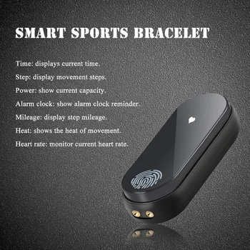 

HOT 0.42 Inch OLED Display Smartband Bluetooth Heart Rate Monitor Time Display Sleep Monitor Health Care for IOS Toiletry Kits