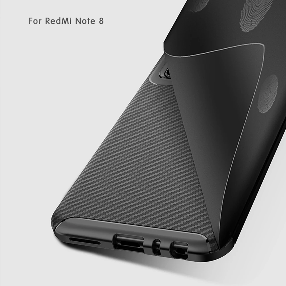 Для Xiaomi Redmi Note 8 T чехол роскошный чехол из углеродного волокна противоударный чехол для телефона для Redmi Note 8 8 T Чехол Ультра подходит бампер