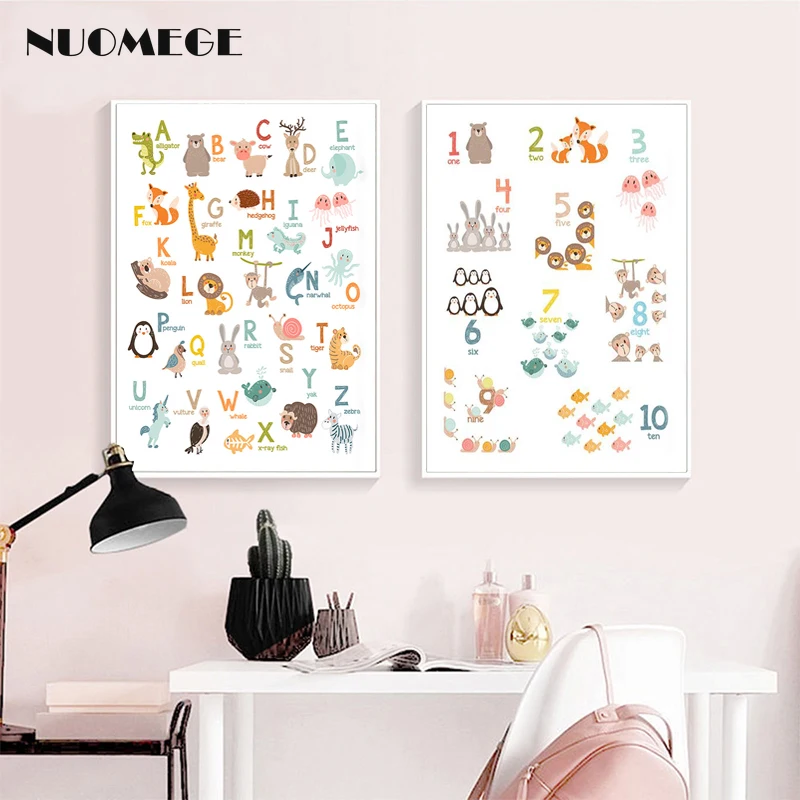 alphabet wall hanging nursery