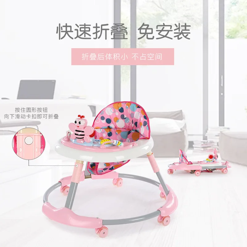 

Learner Multi-functional Baby Infants Car Children Anti-Flip Anti-O Type Leg 6-18 Effective Hand Push Unisex
