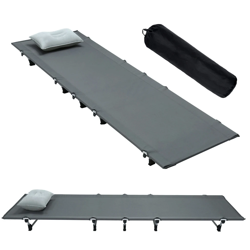 Noon Break Sleeping Bed, Outdoor Tent Cot, Foldable Gear Ultralight Equipment for Travel Panic Camp Climbing Accessories