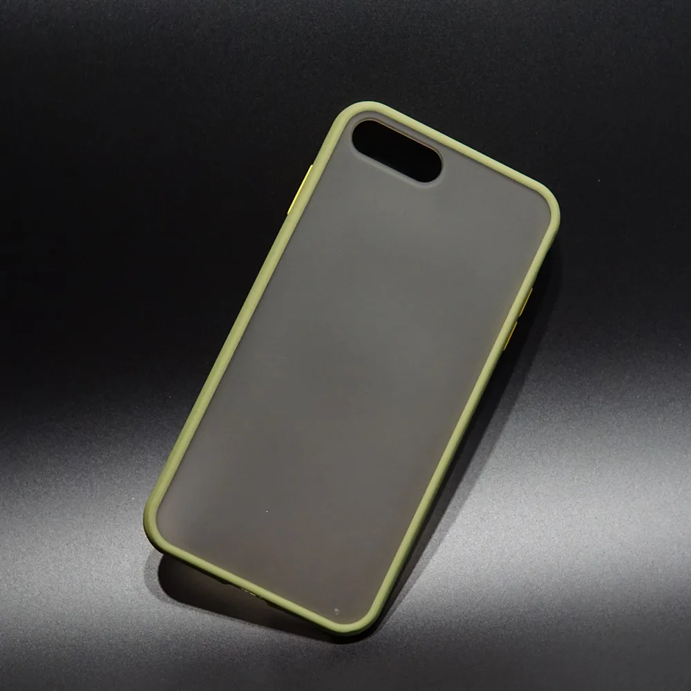 Green Модный противоударный чехол для iphone XS Max XS 6 6s 7 8 Plus, прозрачный TPU+ PC, жесткий защитный чехол для телефона для iphone 11 pro Max - Цвет: Green
