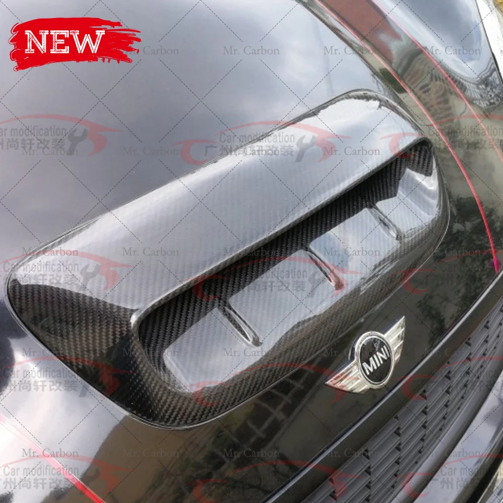 Совок для MINI R56 R57 R58 DUELL AG стильный углеродный волоконный стеклянный капюшон