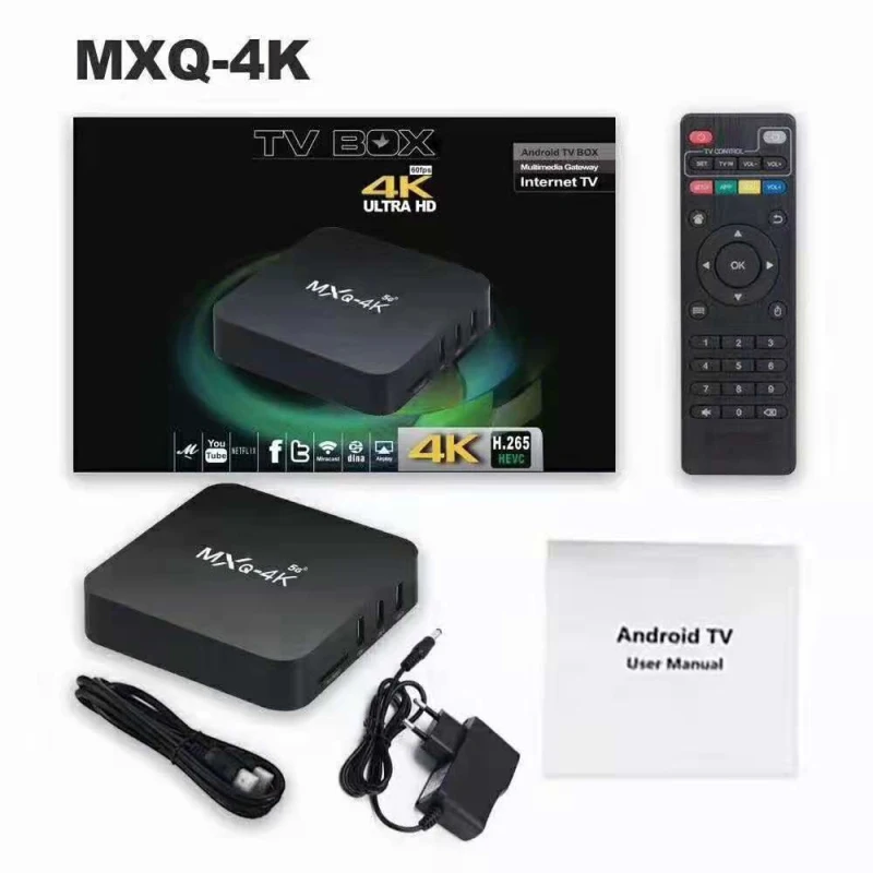 2021 TV BOX 5G Network Set-top Box High Definition Player Smart TV Box WiFi Media Player Set Top Box Android Smart TV Box