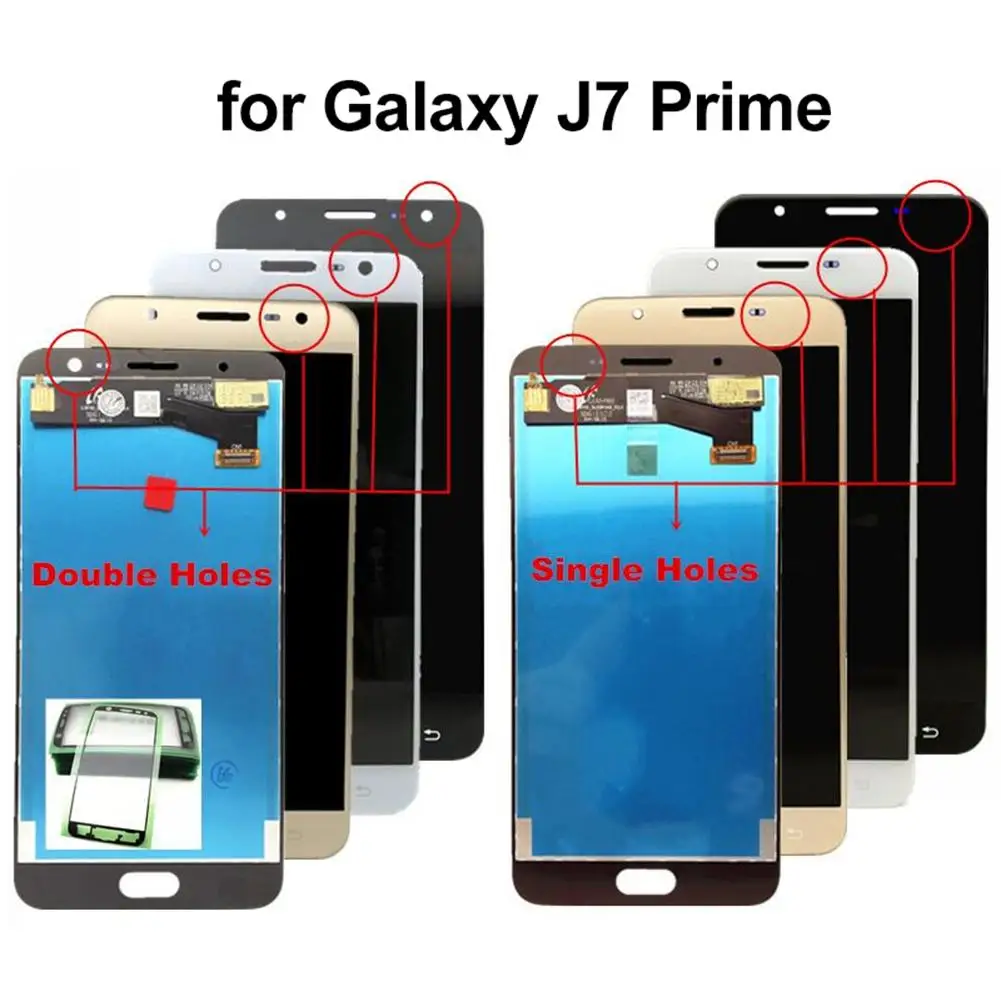 Дигитайзер сенсорного ЖК-экрана для samsung Galaxy J7 Prime G610 G6100 G610F