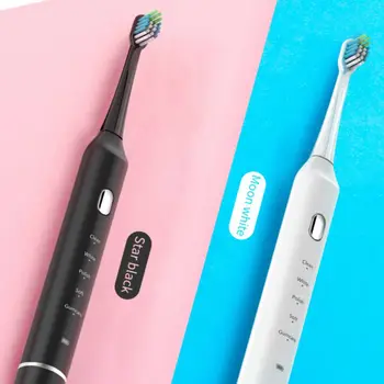

New Electric Toothbrush Wireless Rechargeable Sonic Cleaning 5 Gear Mode Whitening Teeth Life Long Smart Toothbrush