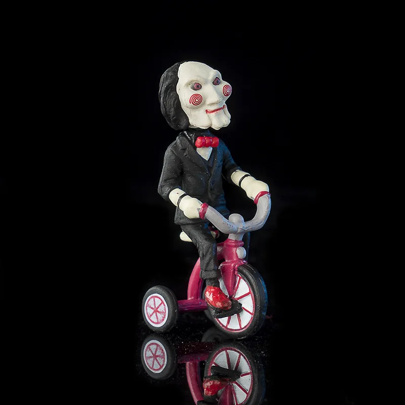 Jigsaw Doll On Bike