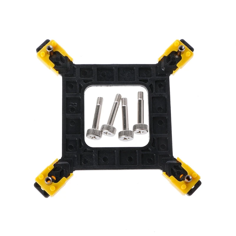 

PC CPU Heatsink Mounting Bracket Holder Base Backplate Kit For Intel 115X/1366/2011