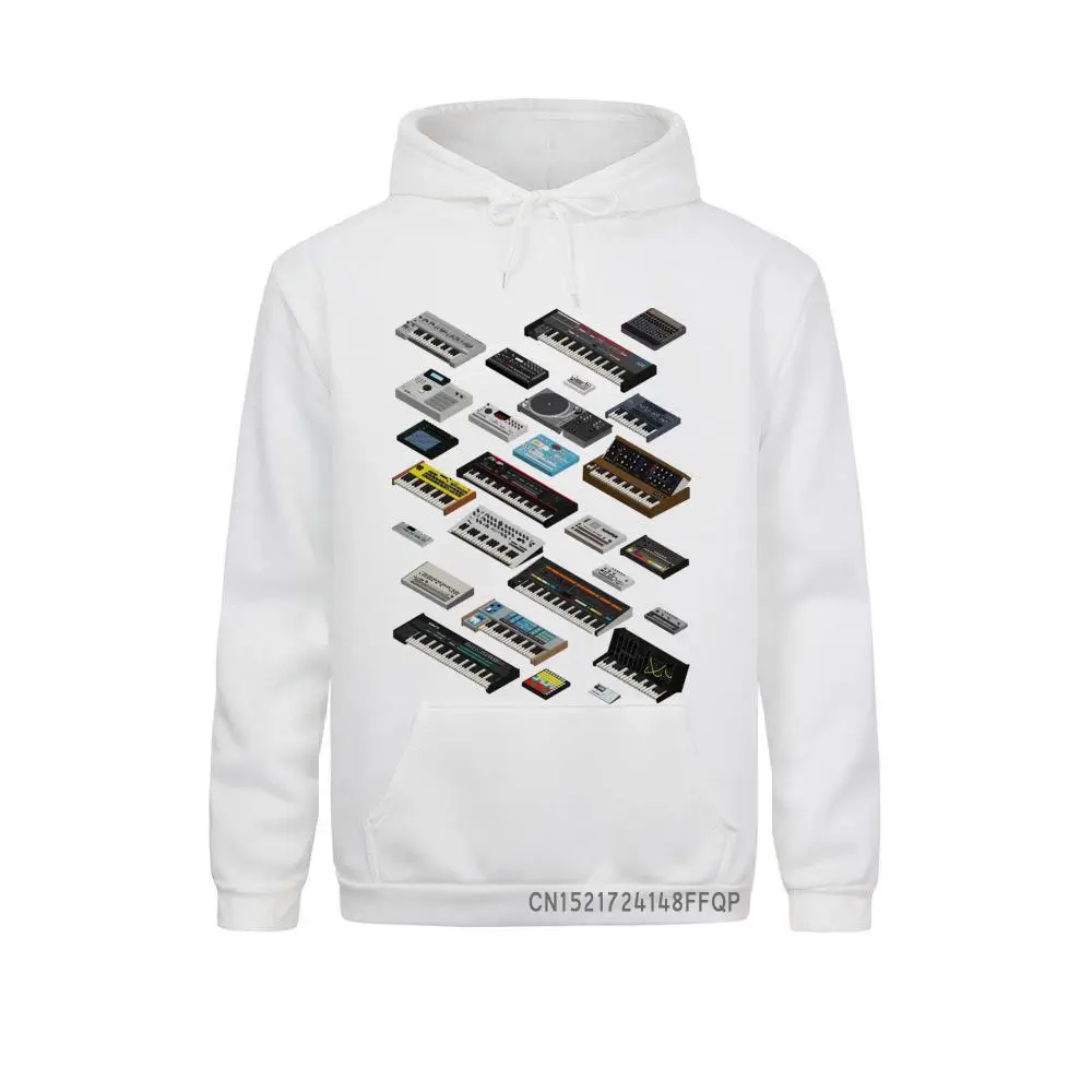 

Synthesizer Fan Collection 808 Sweatshirts For Men Homme Male Coats Pocket Hoodies Clothes Birthday Present Pullovers