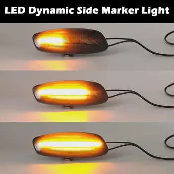 

2PCS LED Dynamic Side Marker Turn Signal Light For Citroen C3 DS3 C4 Picasso DS4 C5