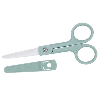 

Baby Food Mills Food Crushed Scissors Supplementary Food Scissors Food Crushes Tool for Baby Feeding Nursing (Light Blue)