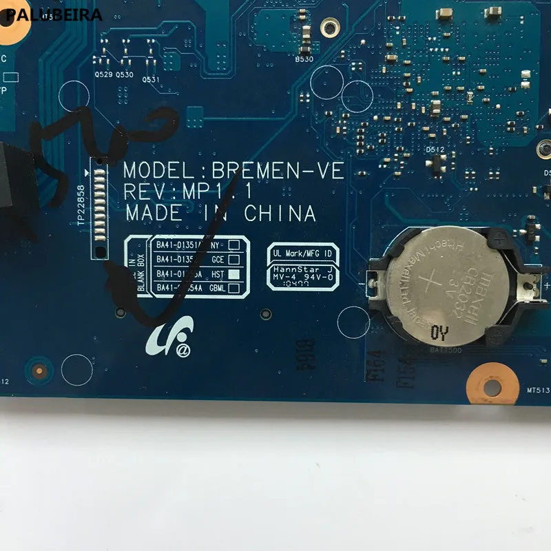 PALUBEIRA BA41-01351A BA41-01354A BA92-07470A BA92-07470B для samsung NP-R540 R540 Материнская плата ноутбука HM55 с 4 видеокарты