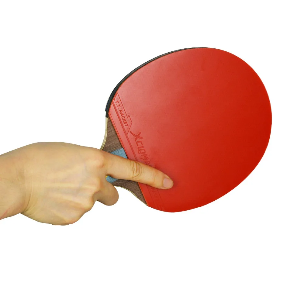 XC LOHAS Table Tennis Racket Set 6 Star Ping Pong Paddle  Professional Racket Ping Pong Racket with Carrying Case Premium Rubber (13)