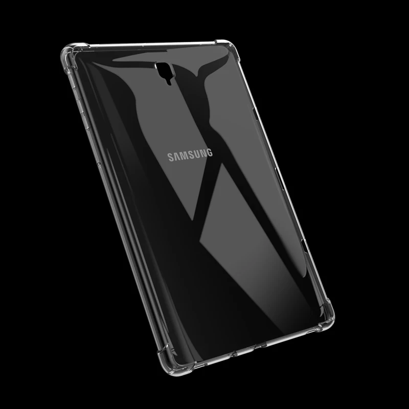 Capa de Silicone à Prova de Choque para Samsung Galaxy Tab a7 10.4 Polegadas Sm-t500 Sm-t505 a7 Lite T220 T225 Capa Transparente para a8 10.5 - Imagem 4