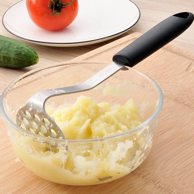 Пластиковый ручной пресс для картофеля из нержавеющей стали, картофельный ил, соковыжималка для овощей, фруктов, кухонные принадлежности