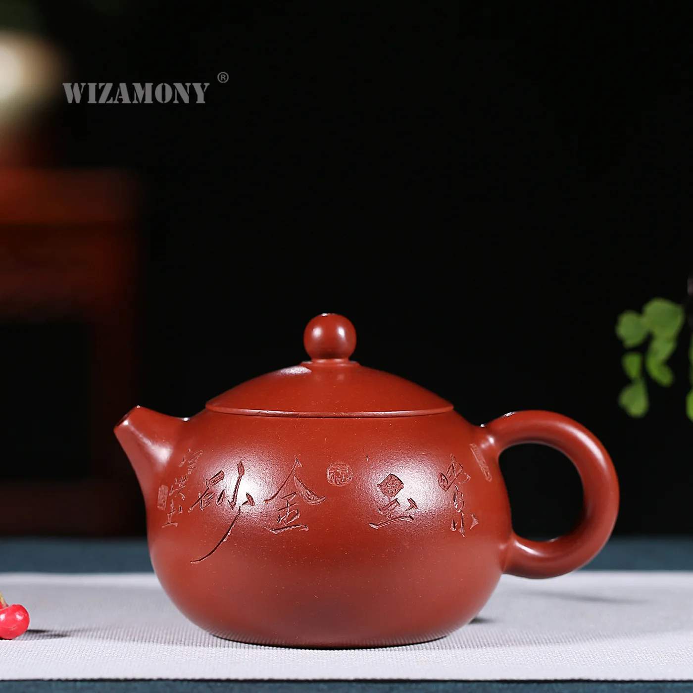 Wizamony Yixing Yixing Clay Teapot Entirely Handmade Masters Raw Ore Xi