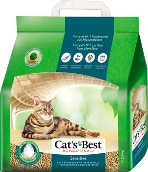 

CAT'S BEST CAT'S BEST SENSITIVE filler wood-clumping cat toilet cat