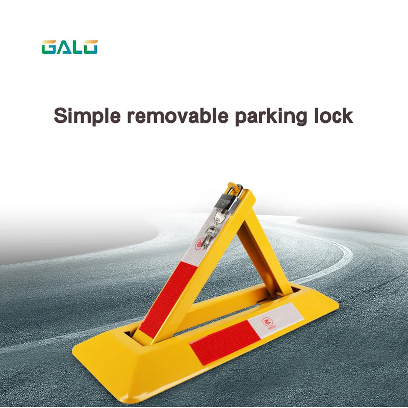 Simple and economical parking lock Car auto position lock close device parking place stop