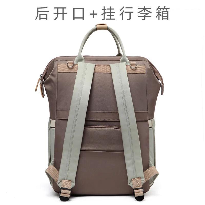 

2020 New Style Diaper Bag Large Capacity Backpack Multi-functional Fashion MOTHER'S Bag Light Nursing Diaper Bag