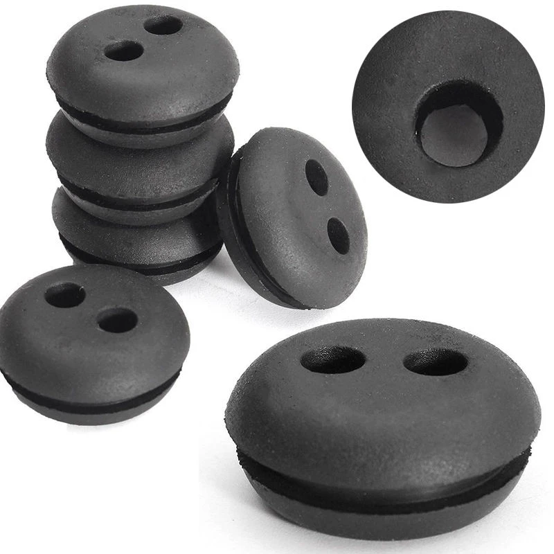 2 Hole Fuel GAS Tank Grommet Replace For Stihl Honda Trimmer Lawn Mower Blower