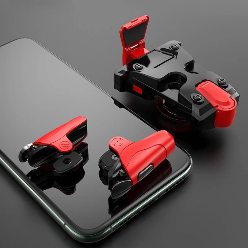  Transformers Fast Trigger Shooter Controller for PUBG Mobile Gaming Handle Gamepad for iPhone 11 Pr