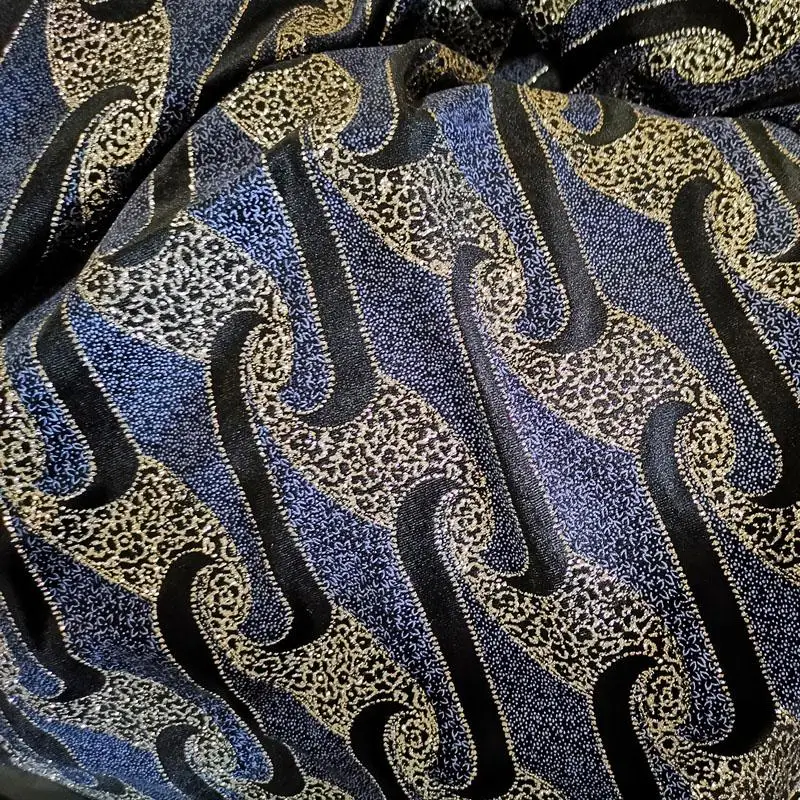 

High-end Best quality Thread Korea Velvet embroidery Fabrics Embroidered Crystal Velvets Fabric guipure lace small beads velvet