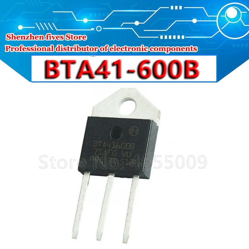 5 шт./лот BTA41-600B BTA41-700B BTA41-800B BTA41-1200B TO-3P БТА Новый и оригинальный IC | Электронные
