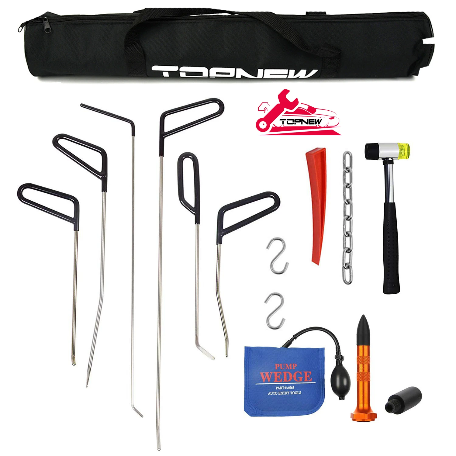Paintless Dent Repair Rods Tool Puller Kits Hammer Air Wedge S Hook